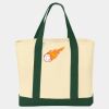 Ideal Twill Two Tone Shopping Tote Thumbnail