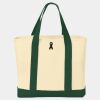 Ideal Twill Two Tone Shopping Tote Thumbnail